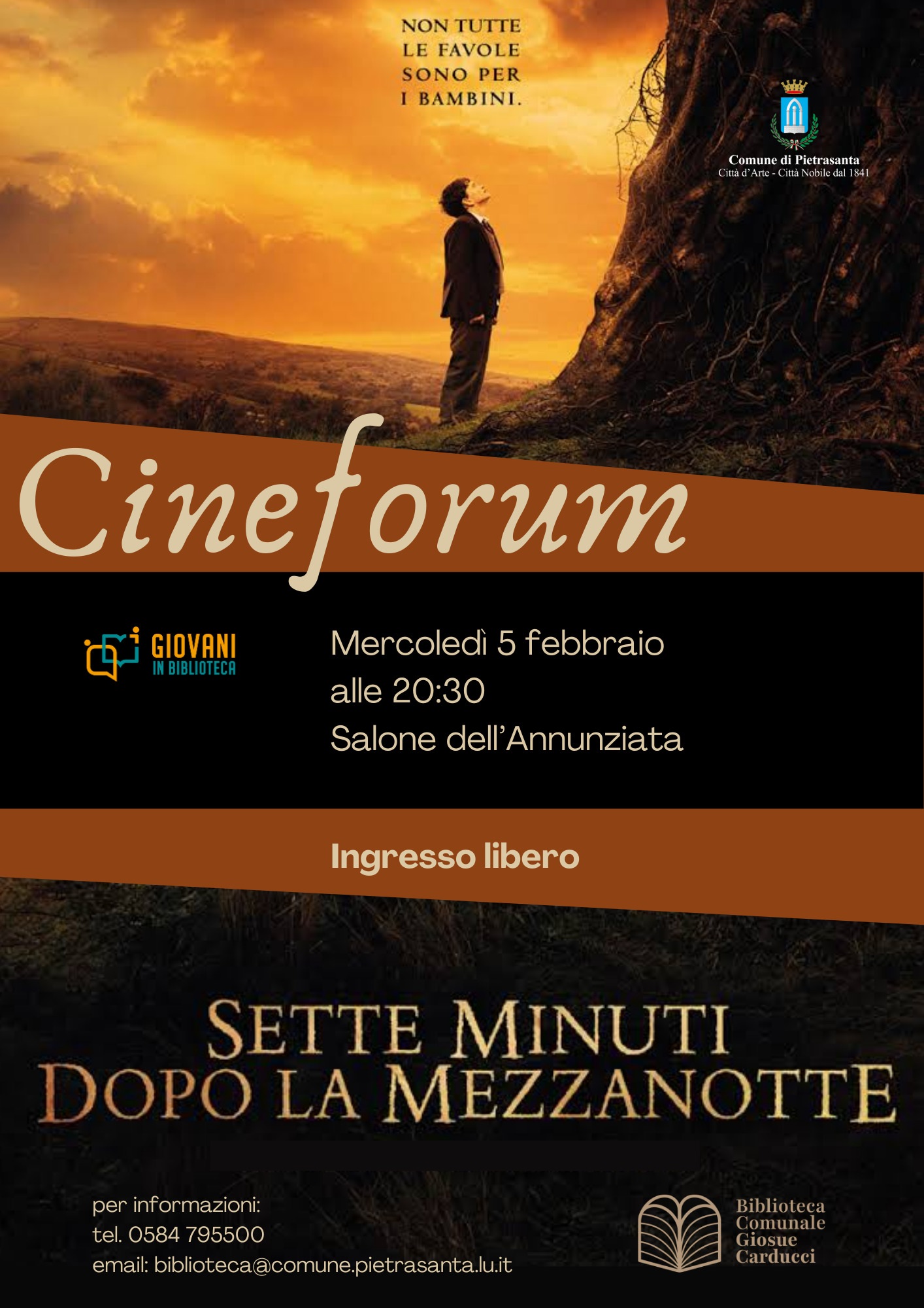 Novità cineforum per “Il dono della sete”