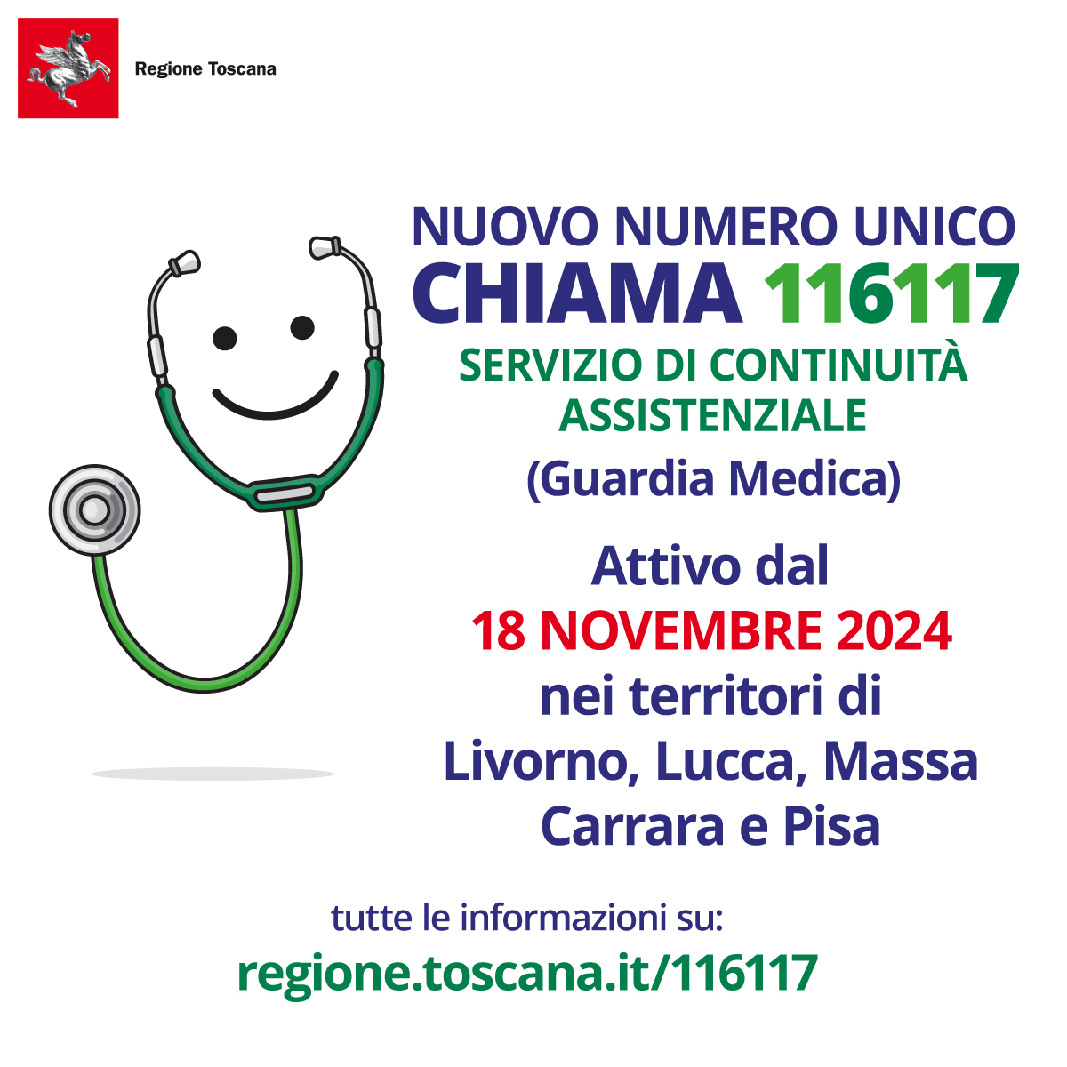 Attivo il nuovo numero 116117 per le cure non urgenti