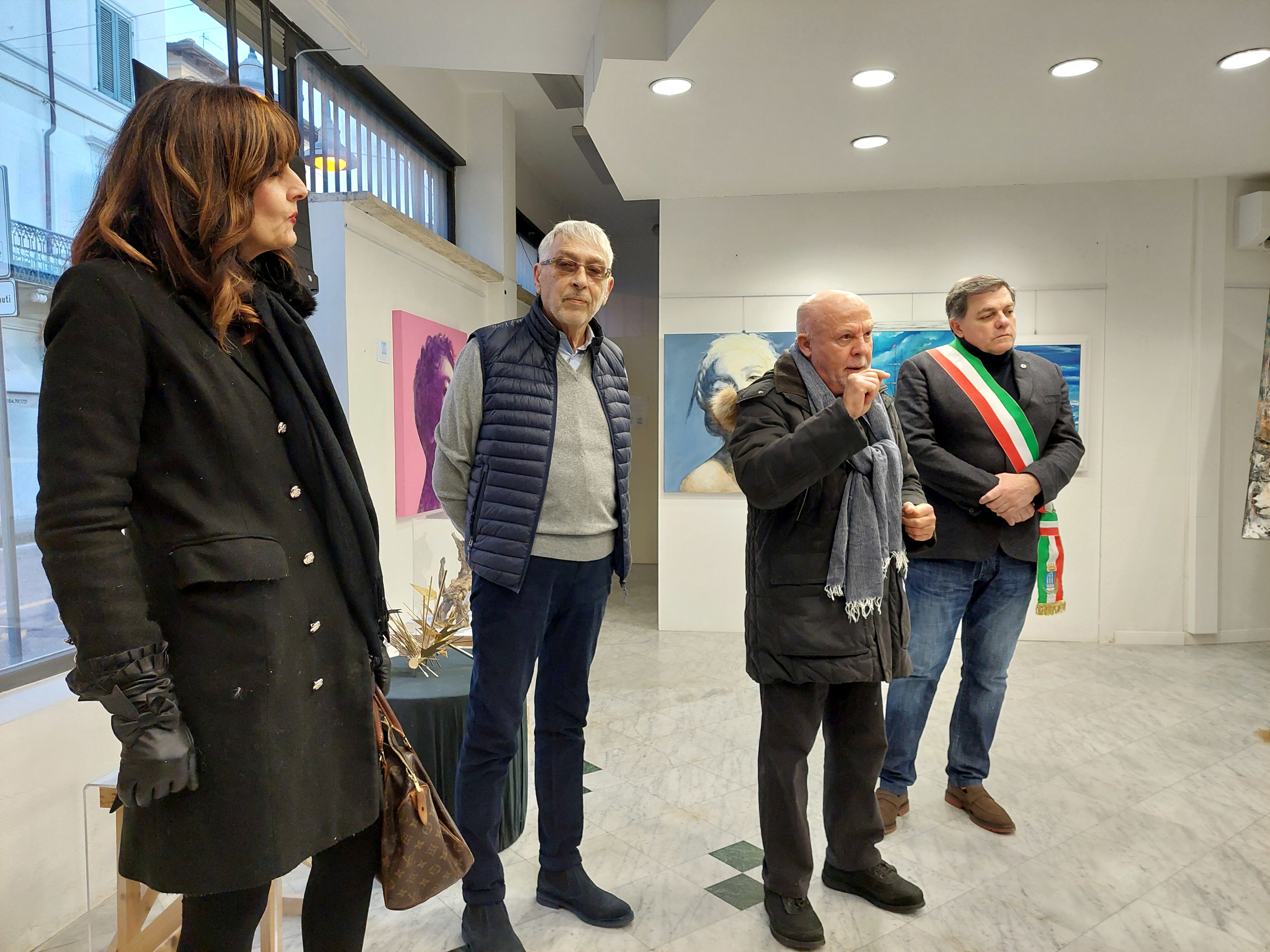 Tanti “Scenari d’artista” nella sala del San Leone