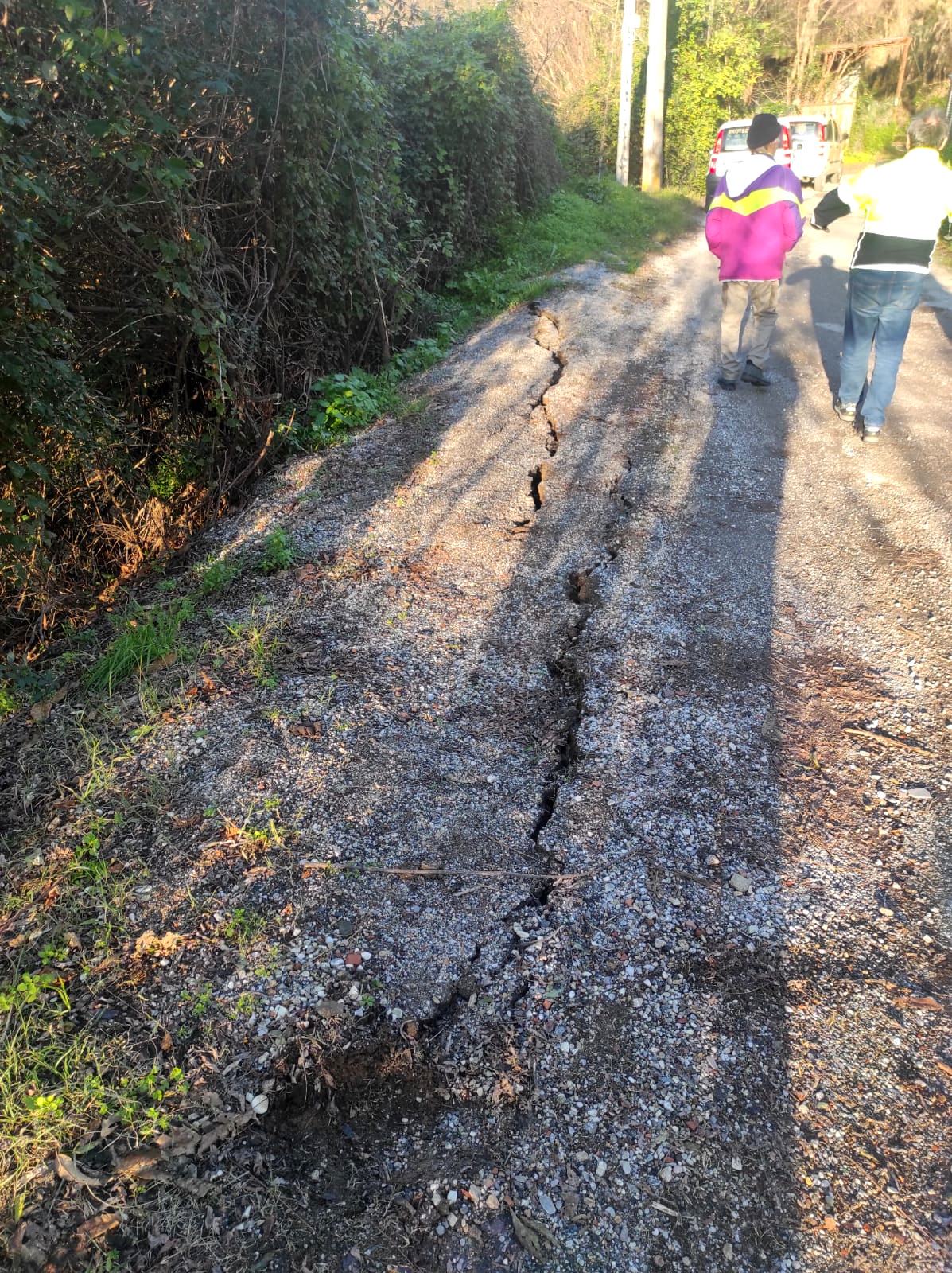 Da martedì il risanamento del dissesto di via Pozzone