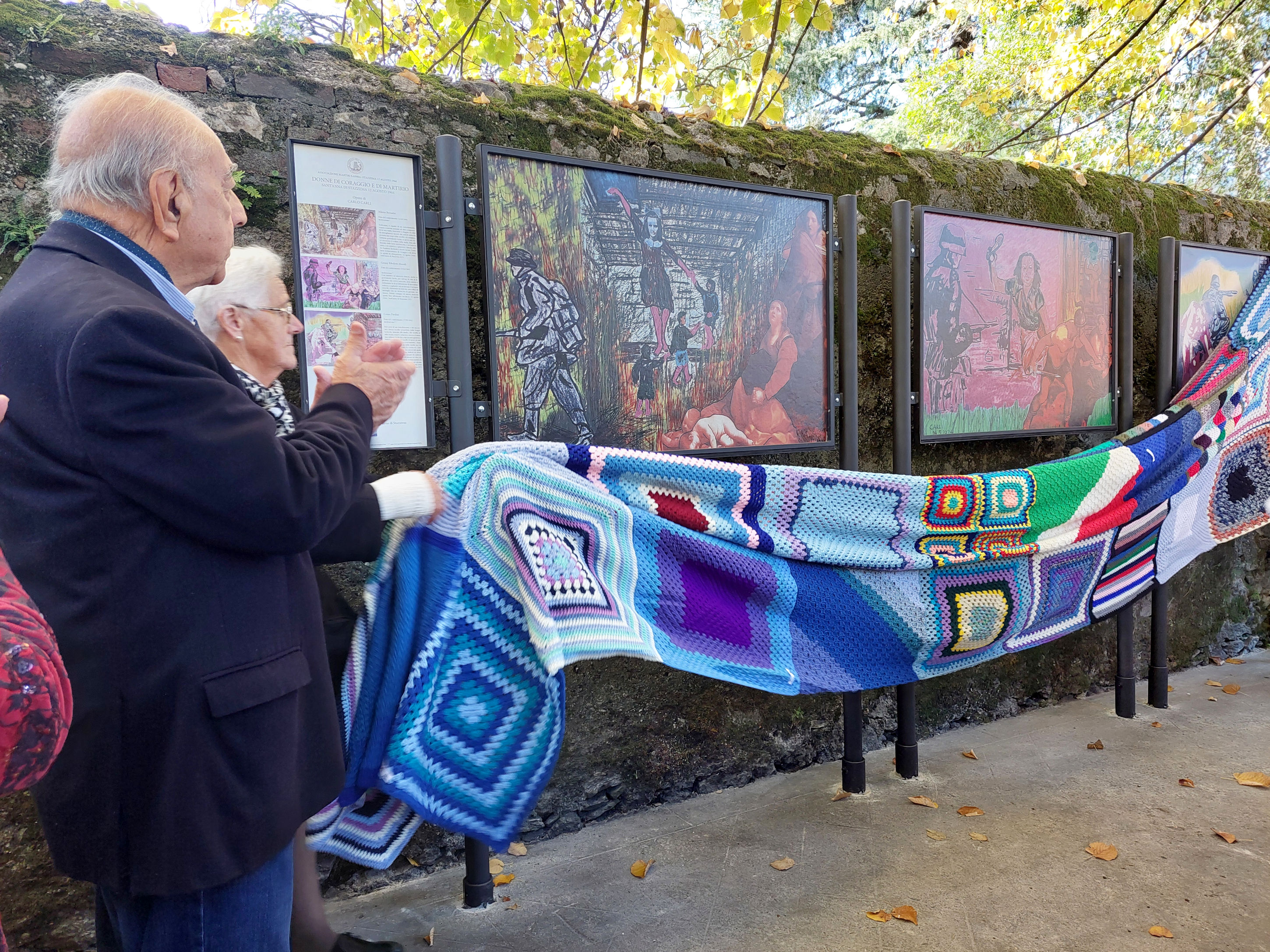 Una stazione di memoria per via Martiri di Sant'Anna